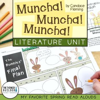 Preview of Muncha! Muncha! Muncha! Literature Unit {My Favorite Spring Read Alouds}