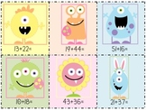 Munchy Crunch Two Digit Addition Monsters