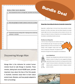 Preview of Mungo Man Lesson Bundle