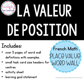 Mme Paré: Place Value