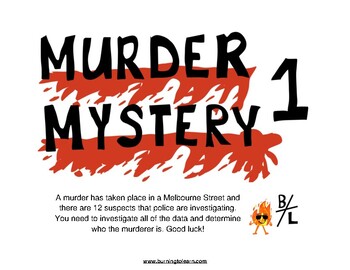 Murder Mystery Script by Corey Makoloski