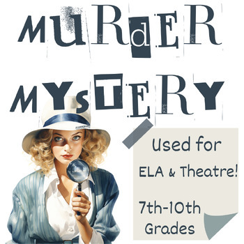 Preview of Murder Mystery 2- Textual Evidence - Court Case- Speech, Theatre, Debate English