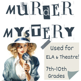 Murder Mystery 2- Textual Evidence - Court Case- Speech, T