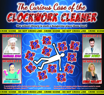 Preview of Murder Mystery Activity: The Curious Case of the Clockwork Cleaner