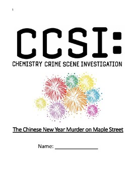 Preview of Murder Mystery: CCSI (Naming Ionic/Covalent Compounds) Inquiry Unit