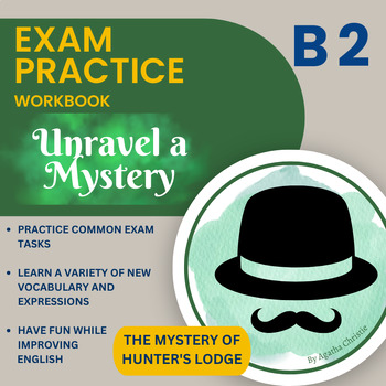 Preview of Murder Mystery Exam skills workbook - FCE B2 Upper-Intermediate