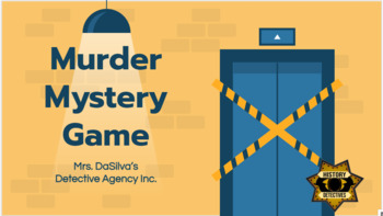 Preview of Murder Mystery Game Instructions FREEBIE