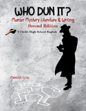 Murder Mystery Literature & Writing Course