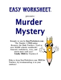 Murder Mystery Puzzle (Law of Syllogism and Detachment)