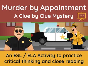 Preview of Murder by Appointment: Critical Thinking Mystery PowerPoint Edition