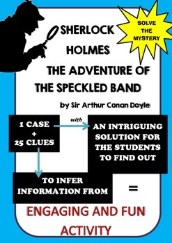 Preview of Murder mystery - Solve the original case of Sherlock Holmes - The Speckled Band