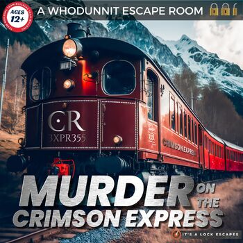 Preview of Murder on Crimson Express Escape Room Mystery Escape Middle School Escape