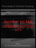 Murder on the Orient Express (1974) Film Study - Mystery a