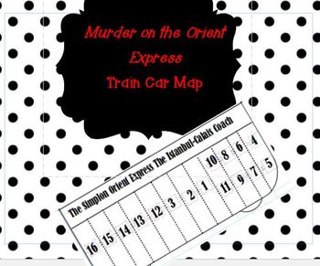 Preview of Murder on the Orient Express Character Compartment Foldable