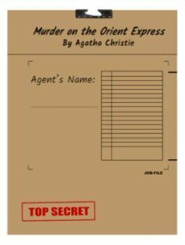 Preview of Murder on the Orient Express Detective's Notebook