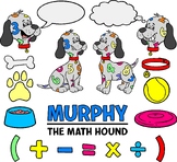 Murphy the Math Hound Clip Art Pack 01