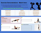 Muscle Matching Digital Activity/Sub Plans. Google doc. Re