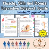 Muscle Skin Bones Interactive Notebook Bundle
