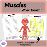 Muscles Word Search