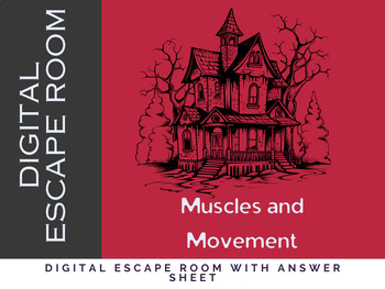 Preview of Muscles and Movement Digital Escape Room