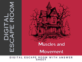 Muscles and Movement Digital Escape Room