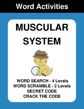 Names Of Muscles Word Search : Meet Some Muscles Science Learning Hub