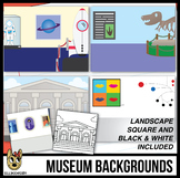 Museum Background Scenes Clip Art Backgrounds 