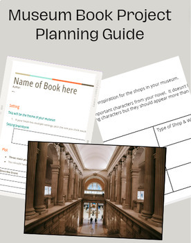 Preview of Museum Book Report Project Planning Guide ELA/Reading