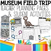 Museum Field Trip Permission Slip, Student Reflection Acti