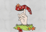 Mushroom ASL Illustration