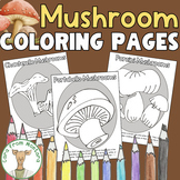 Mushroom Coloring Pages - Mycology