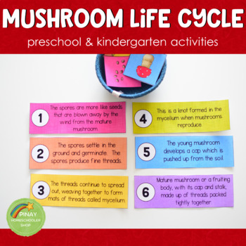 Mushroom Life Cycle Activity Kit – The Moments At Home