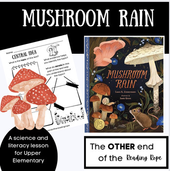 Preview of Mushroom Rain! A story about fungi