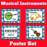 Musical Instruments | Music Classroom Decor Bulletin Board