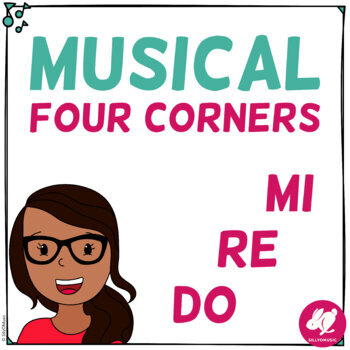 Preview of Music 4 Corners - Do Re Mi Interactive Music Activity