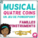 Music 4 Corners - Instrument Families Game (French version