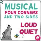 Music 4 Corners and 2 Sides - Loud and Quiet Interactive O