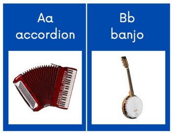 Preview of Musical Instruments A to Z