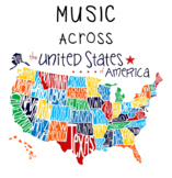 Music Across America - 1 per page BUNDLE