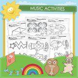 Music Activities - 9 Pack