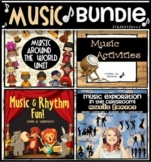 Music Activities Worksheets Bundle | Music Lessons Bundle 