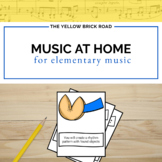 Distance Learning Music Activities for Home