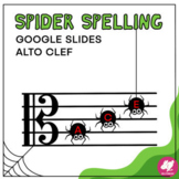 Music Activity - Halloween Alto Clef Note Names - GOOGLE S