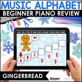 Music Alphabet BOOM™ Cards - Christmas Piano Activities to