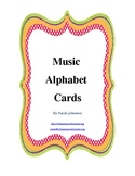 Music Alphabet Cards