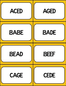 Music Alphabet Word Cards by Beth | Teachers Pay Teachers