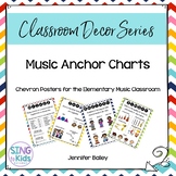 Music Anchor Charts for the MLT Inspired Classroom: Chevron
