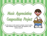 Music Appreciation Composition Project
