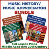 Music Appreciation and Music History BUNDLE from the years