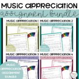 Music Appreciation Project Bundle
